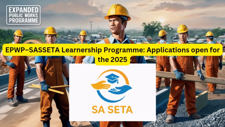 EPWP–SASSETA Learnership Programme