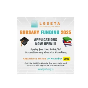 Read more about the article LGSETA Discretionary Grants Bursary 2025 – Apply for Local Government Funding Now!
